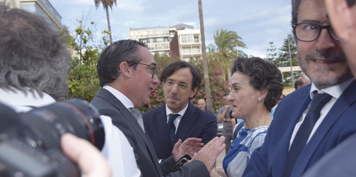 Toma de posesión de Rubén Ibáñez, presidente de la Autoridad Portuaria de Castellón