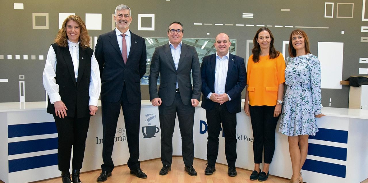 Loli Dolz, Francisco Prado, Rubén Ibáñez, Fernando Vitoria, Magda Tatay y Elena Rincón. Foto R.T.