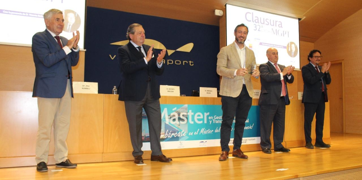 Reconocimiento a TIBA Spain, recogido por Iñaki Olaizola, Transformation Manager.