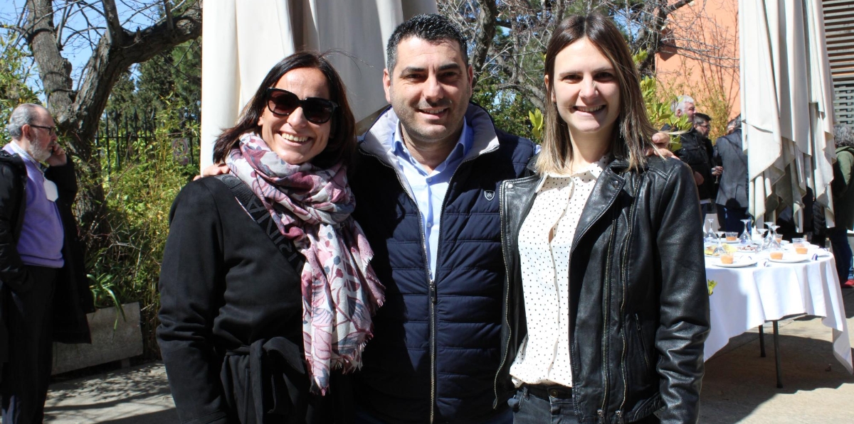 Marta Moralejo, Jordi Ming y Bea Fernández (SC Trade Technologies).