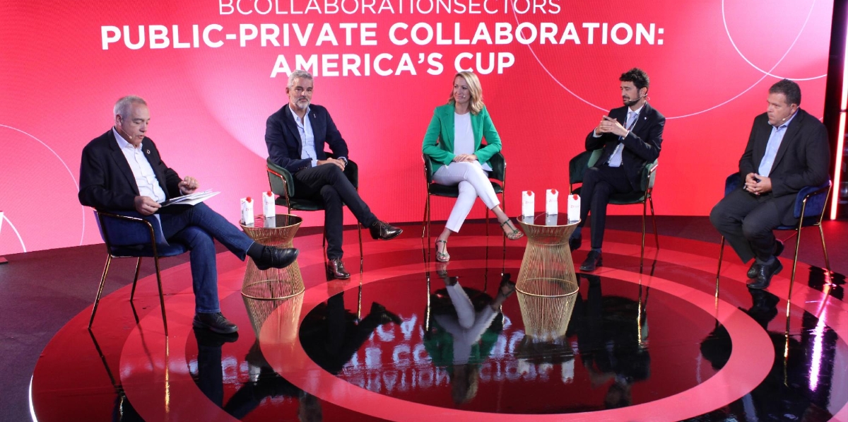 Panel sobre la Copa América como modelo de colaboración público privada en BNEW Talent. Foto A.T.