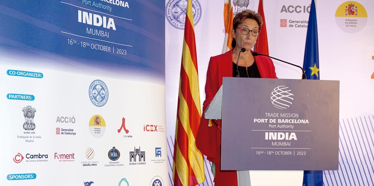 Carla Salvadó, directora Comercial de Port de Barcelona. Foto F.V.