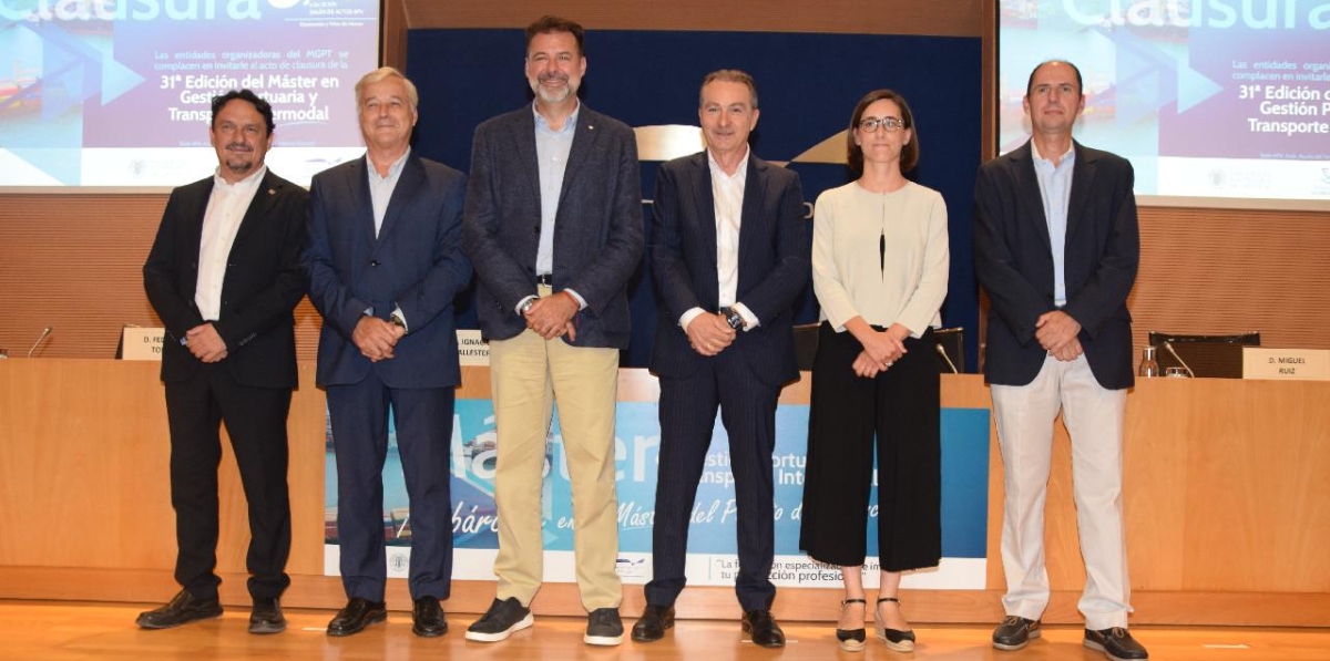 Clausura del XXXI Máster en Gestión Portuaria y Transporte Intermodal de la Fundación Valenciaport