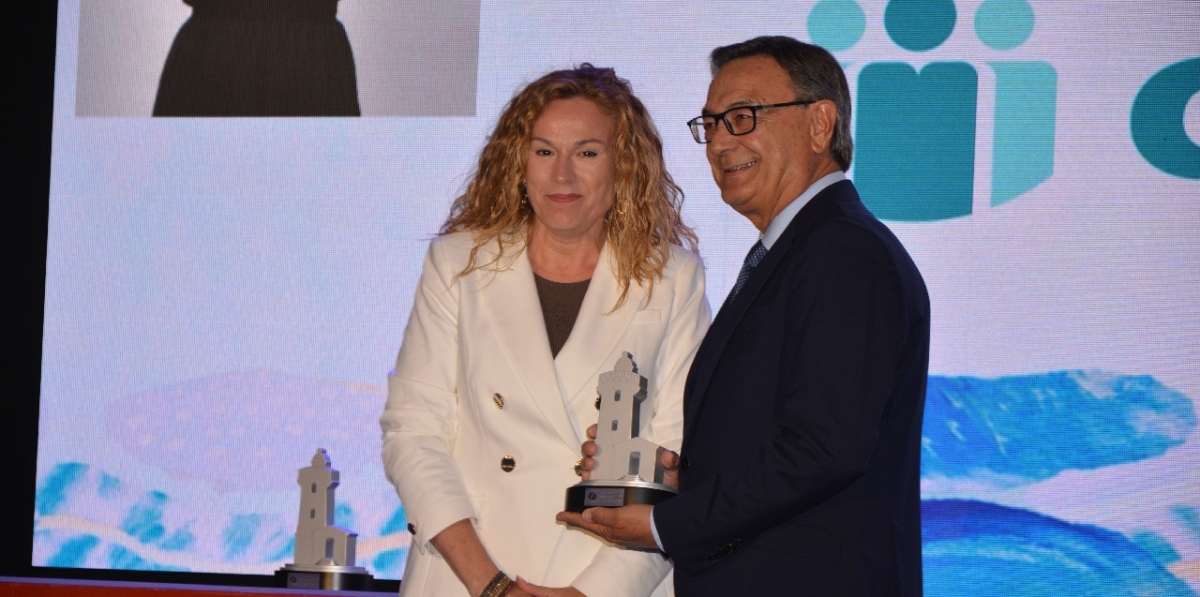 Sebastián Pla, Premio Faro de una Vida Portuaria. Foto J.C.P.
