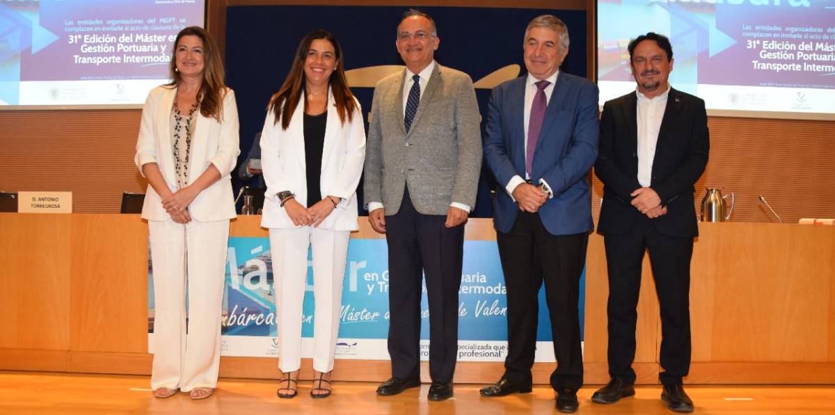Clausura del XXXI Máster en Gestión Portuaria y Transporte Intermodal de la Fundación Valenciaport