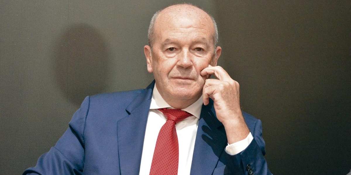 Ricardo Barkala, presidente de la Autoridad Portuaria de Bilbao. foto R. T.