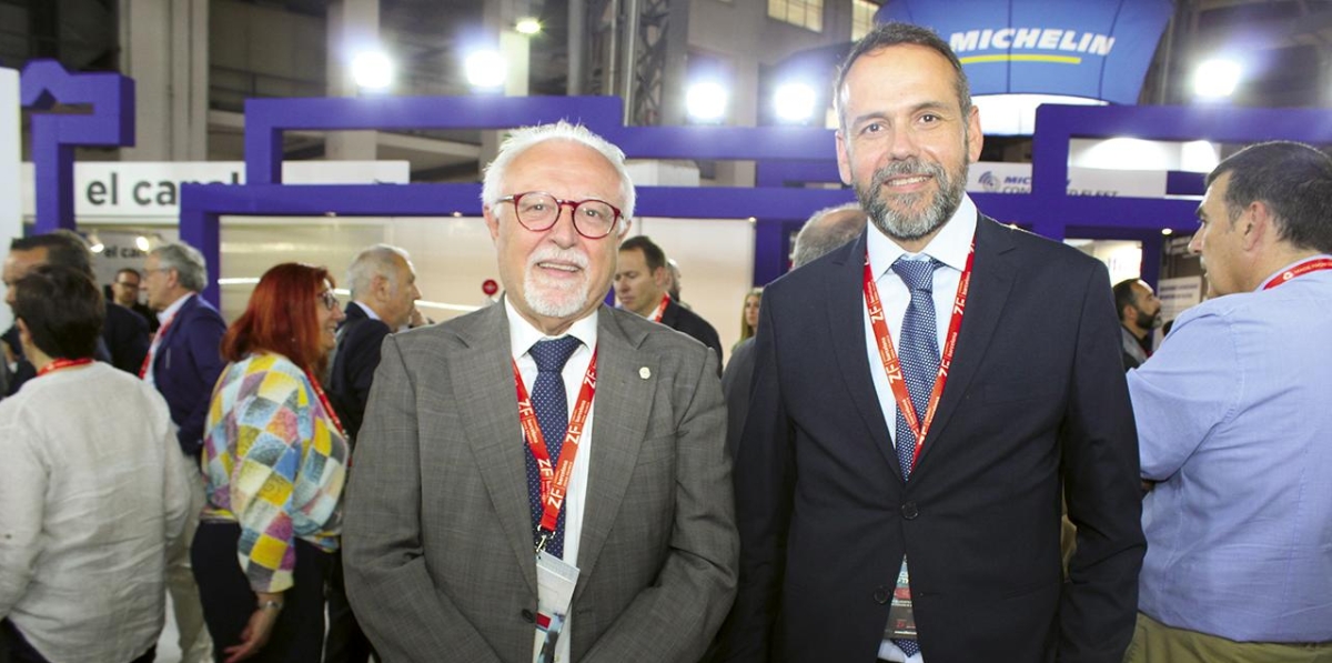 Adolfo Noguera, director Comercial y de Expansión de PortCastelló, y Miguel Rojo, managing director de la Fundación PortCastelló. Foto L.E.