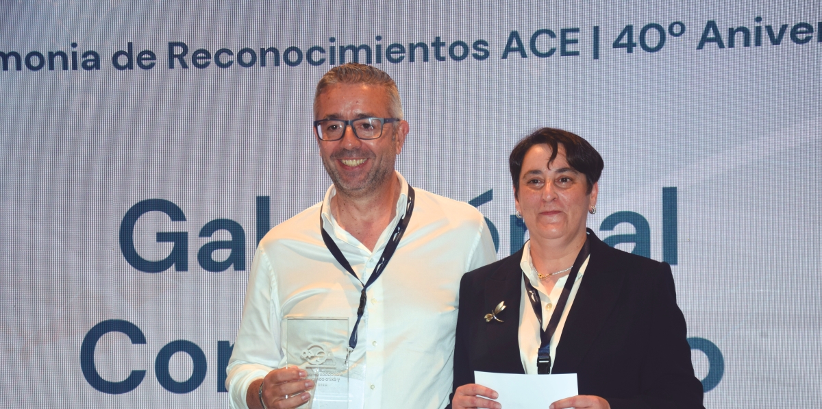 Adrián Fariña (CAPSA) y Marta Castro (Cidacos). Foto M.J.