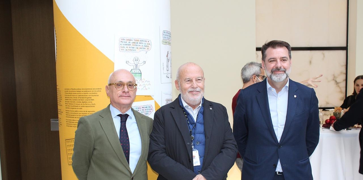 Javier Cubas (COSCO Shipping); Francisco Lorente (MSC) e Ignacio Ballester (MSC).