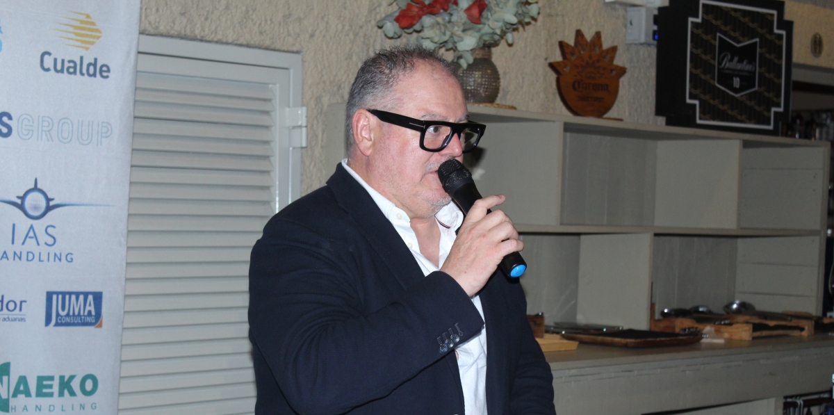 Francisco García, presidente de Air Cargo Club. Foto M.V.