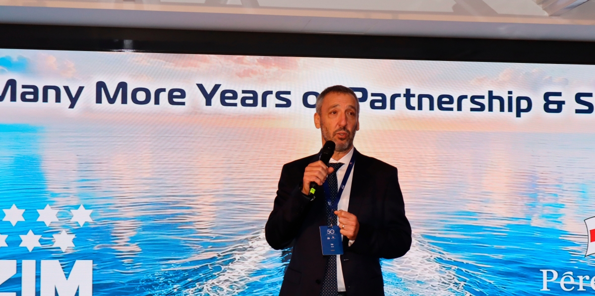 Nir Avni, VP Medium &amp; Small Countries de ZIM. Foto M.J.