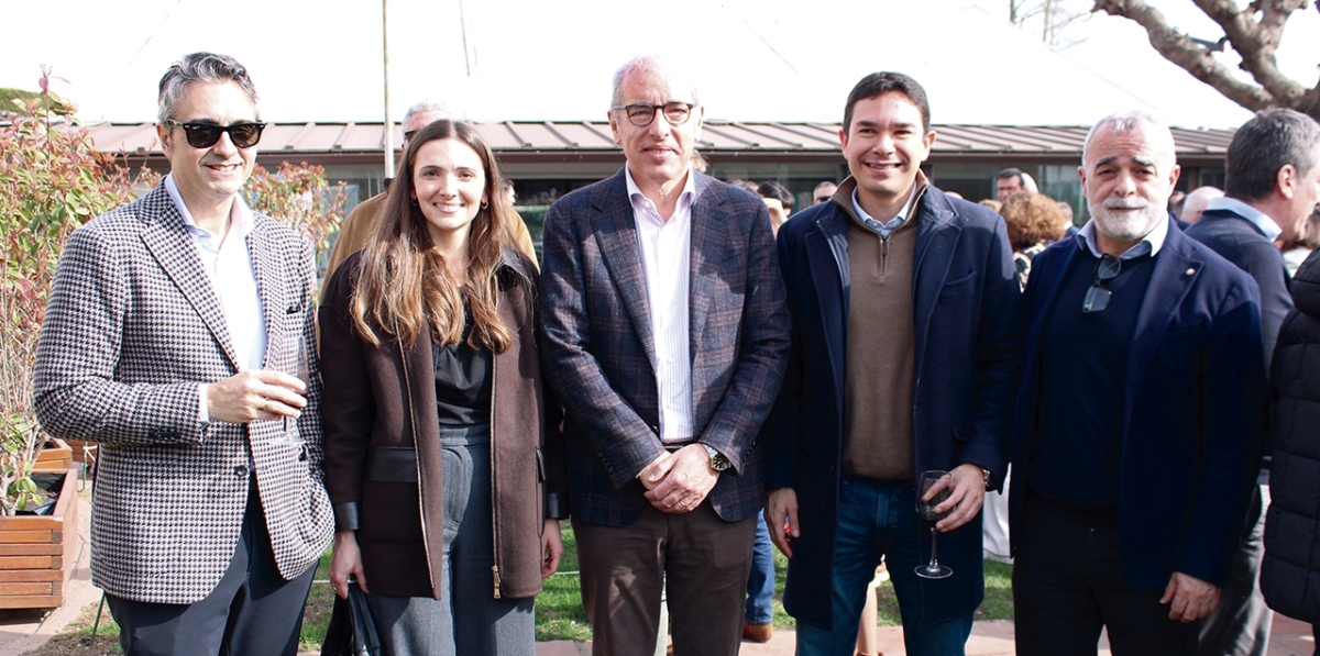 Guillermo Belcastro, BEST; Íngrid Boqué, Port de Barcelona; José Alberto Carbonell, Port de Barcelona; Julián Fernández, APM Terminals; y Narcís Pavón, APM Terminals. Foto M.V.