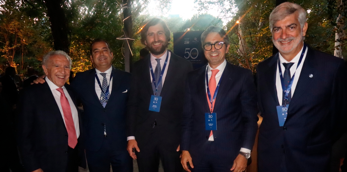 José Jiménez (Pérez y Cía), Javier Ferrer (Pérez y Cía), Gonzalo Pérez-Maura (Pérez y Cía), Guillermo Belcastro (BEST), Paco Prado (Grupo Diario). Foto M.J.