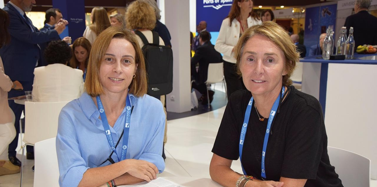 Francisca Leal y Eva González, de la AP de Balears. Foto B.C.