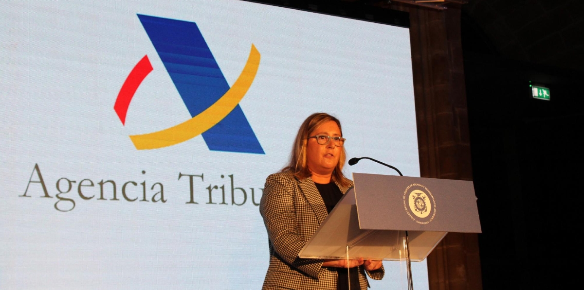 Almudena Escobedo, jefa de la Dependencia Regional de Aduanas e Impuestos Especiales de Catalunya. Foto A.T.