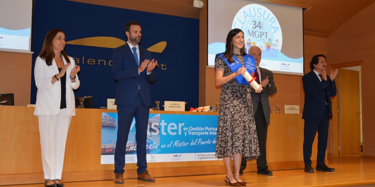 Clausura 34º Máster en Gestión Portuaria y Transporte Intermodal