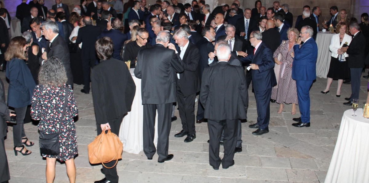 La Casa Llotja de Mar acogió el acto de celebración del 125 aniversario del COACAB. Foto A.Tejera.