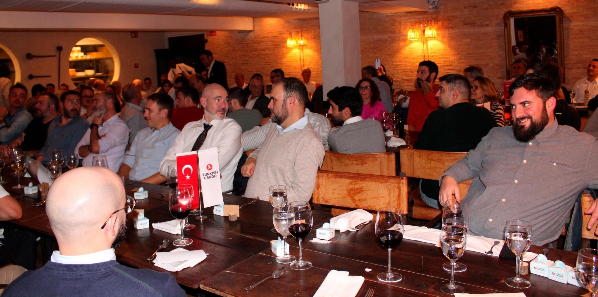 Cena de Navidad de Turkish Cargo en Madrid