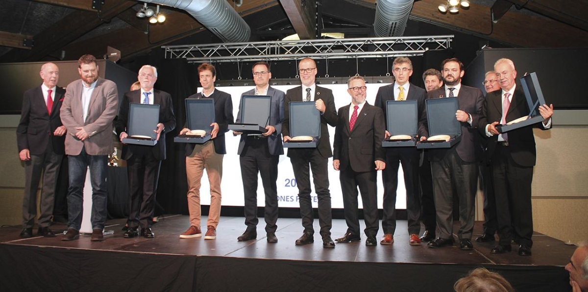 Apportt reconoció la labor de Ocibar Marina Tarragona, S.L.U.- Port Tarraco, Ership, S.A.U., Saisa Chemicals, S.A., TIM, S. L. (Grupo SAMCA) e hizo una mención especial a Josep Maria Cruset i Domènech, Pere Abelló y José Luis Romero Jiménez. Foto: JMB.