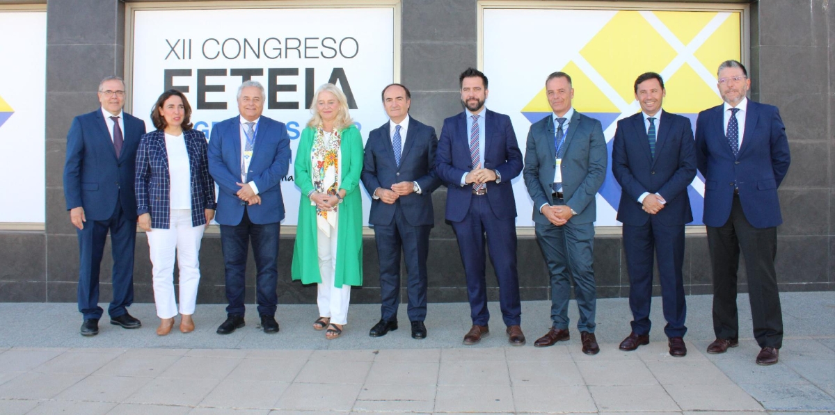 Autoridades presentes en la inauguración oficial del XII Congreso FETEIA Algeciras. Foto A.Tejera.