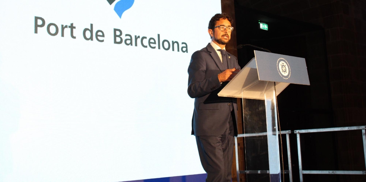 Damià Calvet, presidente Port de Barcelona. Foto A.Tejera.