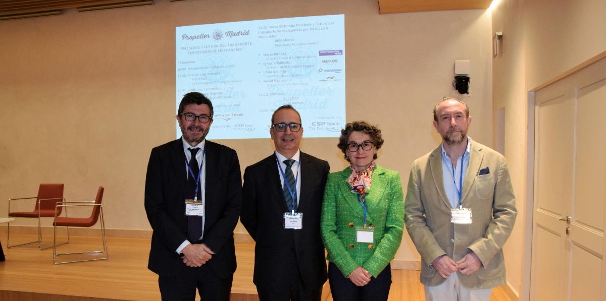 Jornada de Propeller Madrid sobre el presente y futuro del transporte ferroviario de mercancías