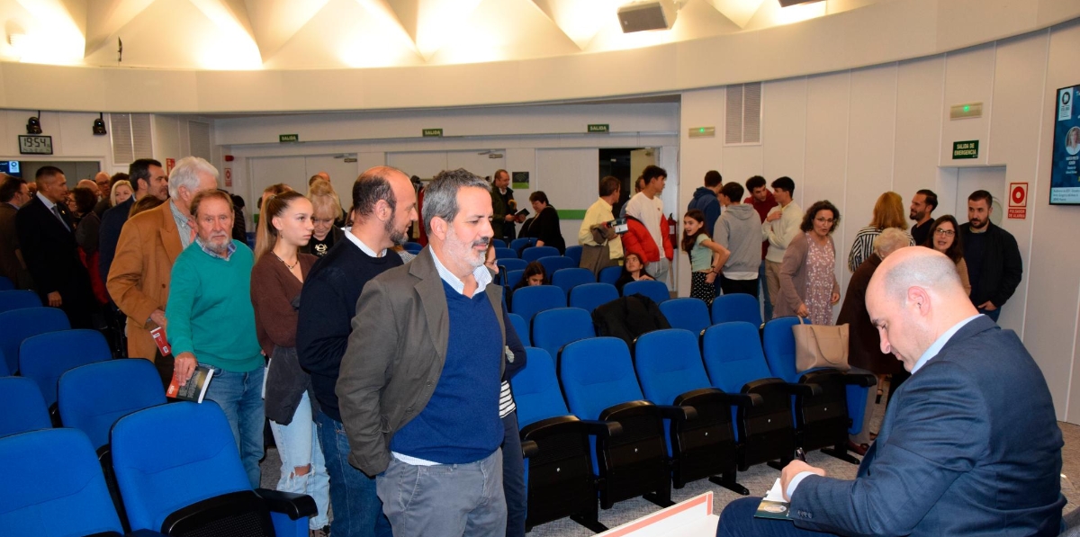 En la imagen, Miguel Jiménez y Juan Melgar.