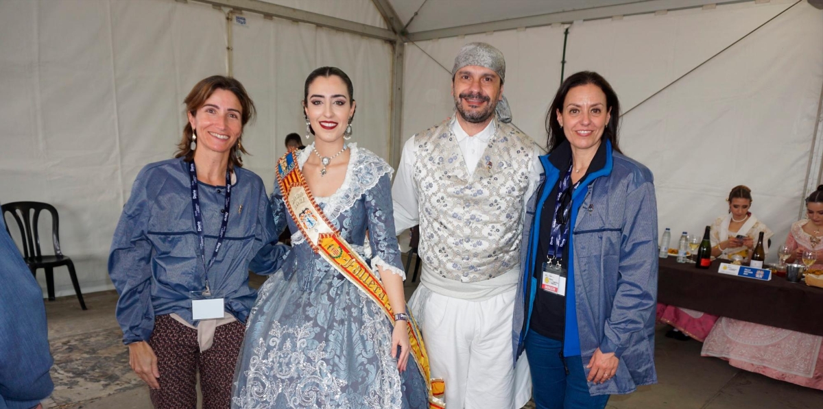Marta Catalán, Gloria Chávez, Óscar Sáez y Magda Tatay.