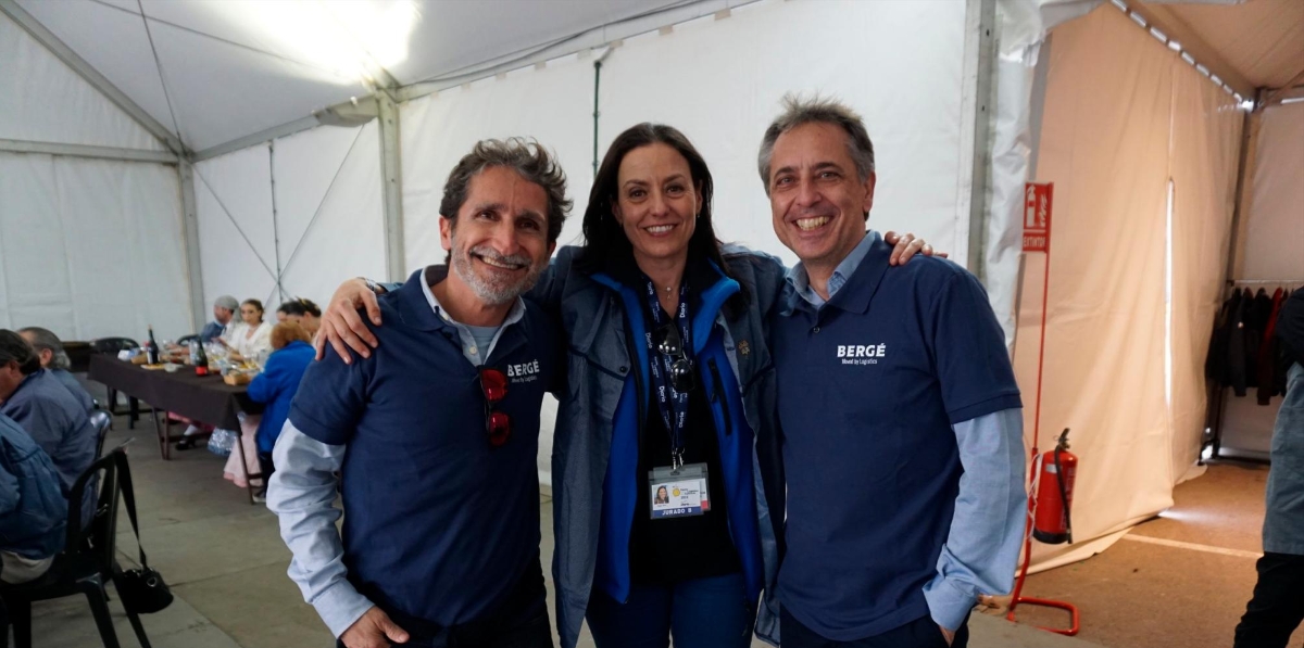Jaime Muñoz, Magda Tatay y José Manuel Masó.