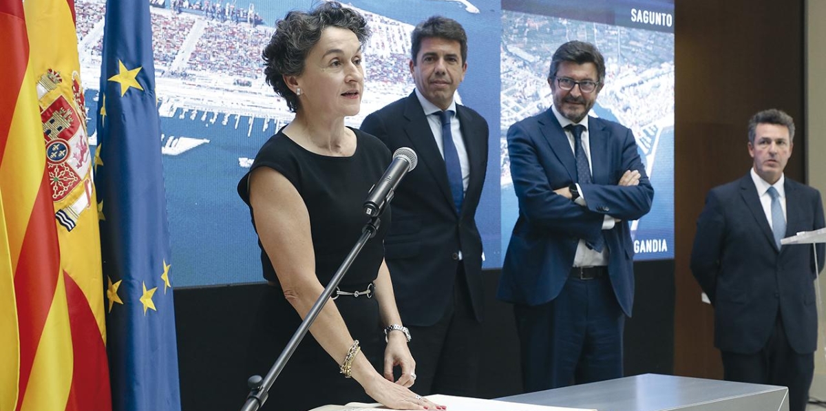 Toma de posesión de Mar Chao, presidenta de la Autoridad Portuaria de Valencia