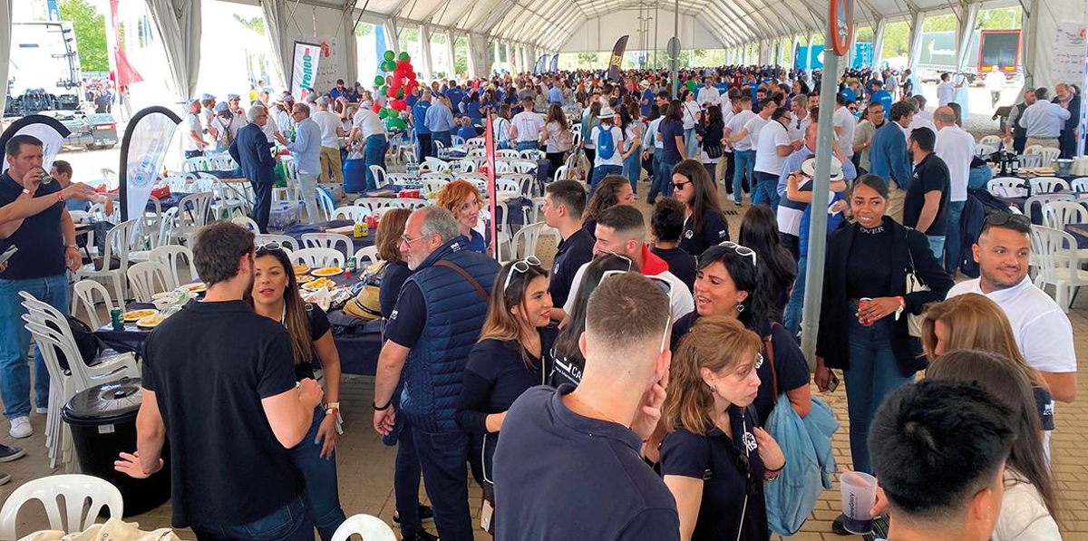 Ambiente de la III Fiesta de la Logística de Madrid