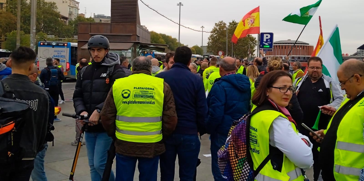 Manifestación de Plataforma en Madrid