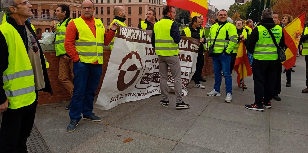 Manifestación de Plataforma en Madrid