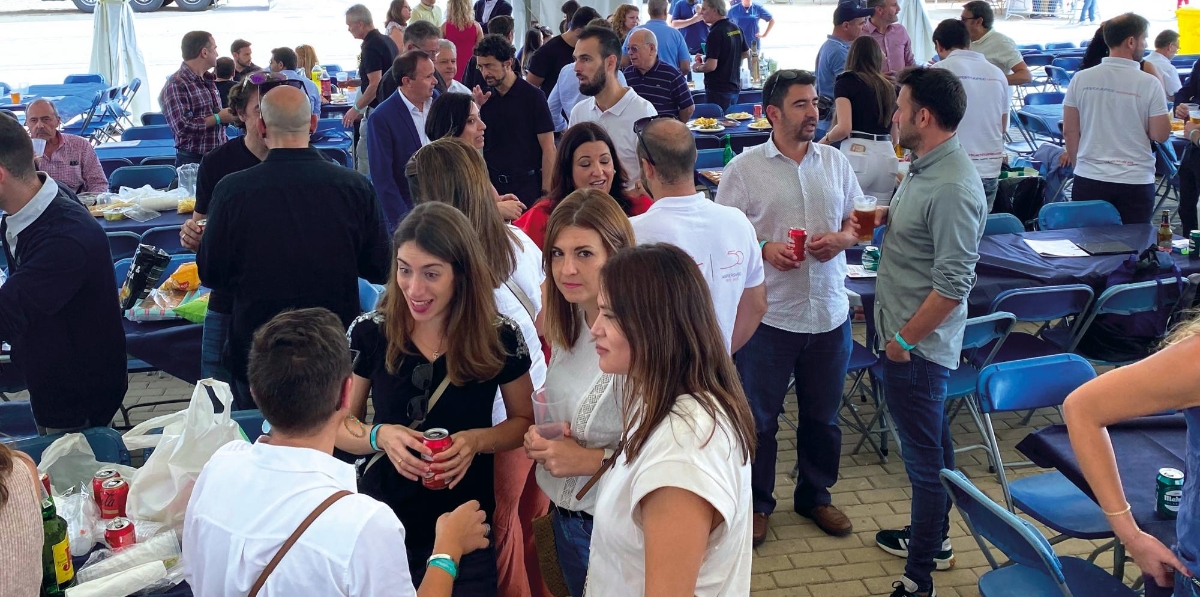 La Fiesta de Madrid se celebra bajo una imponente carpa de 2.000 metros cuadrados. Foto: DP.