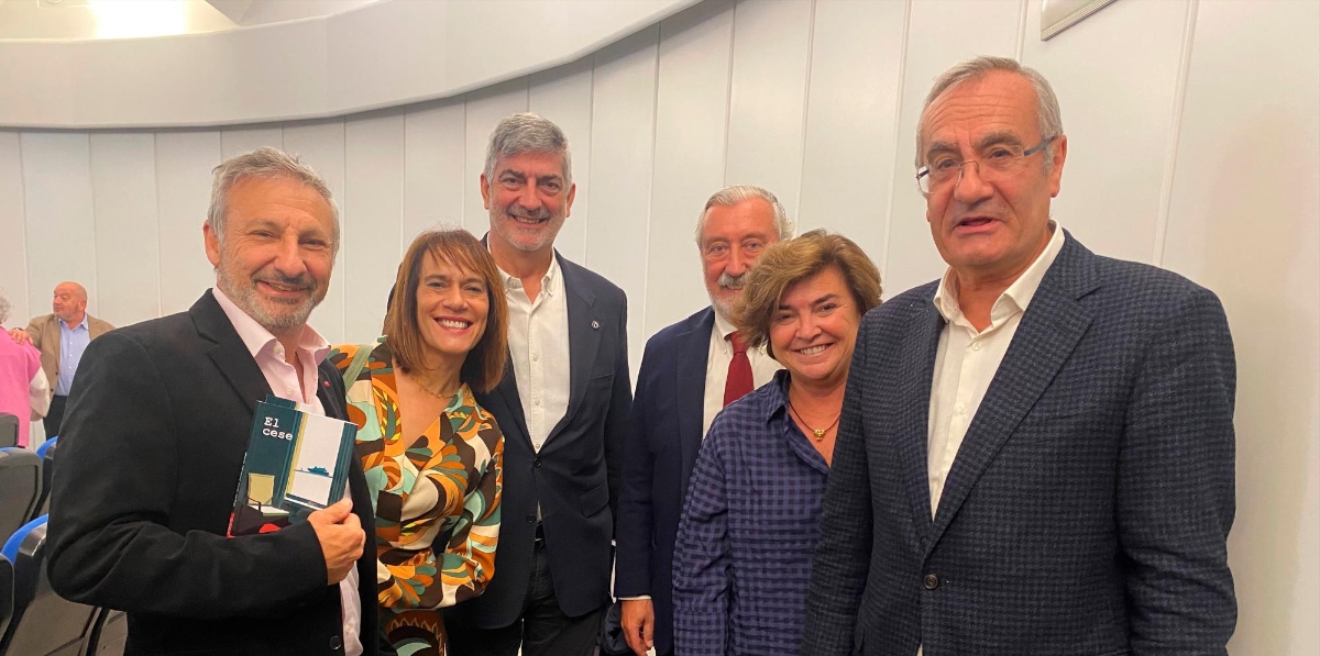 Francisco Toledo, Elena Rincón, Francisco Prado, Julio Gómez-Pomar, Eva Miquel y José Llorca.