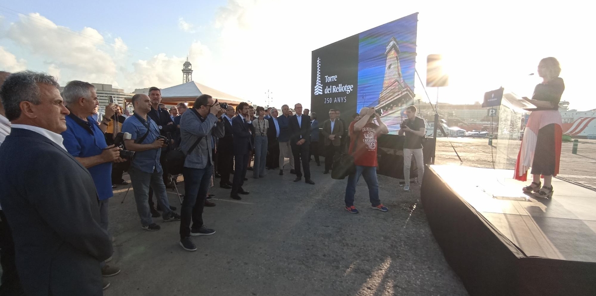 250 aniversario de la Torre del Rellotge del Port de Barcelona