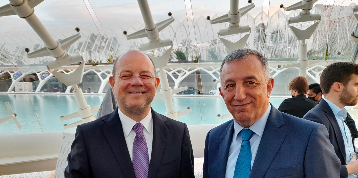 Jorge Alonso y Pedro López, de Grupo Alonso. Foto: Raúl Tárrega.