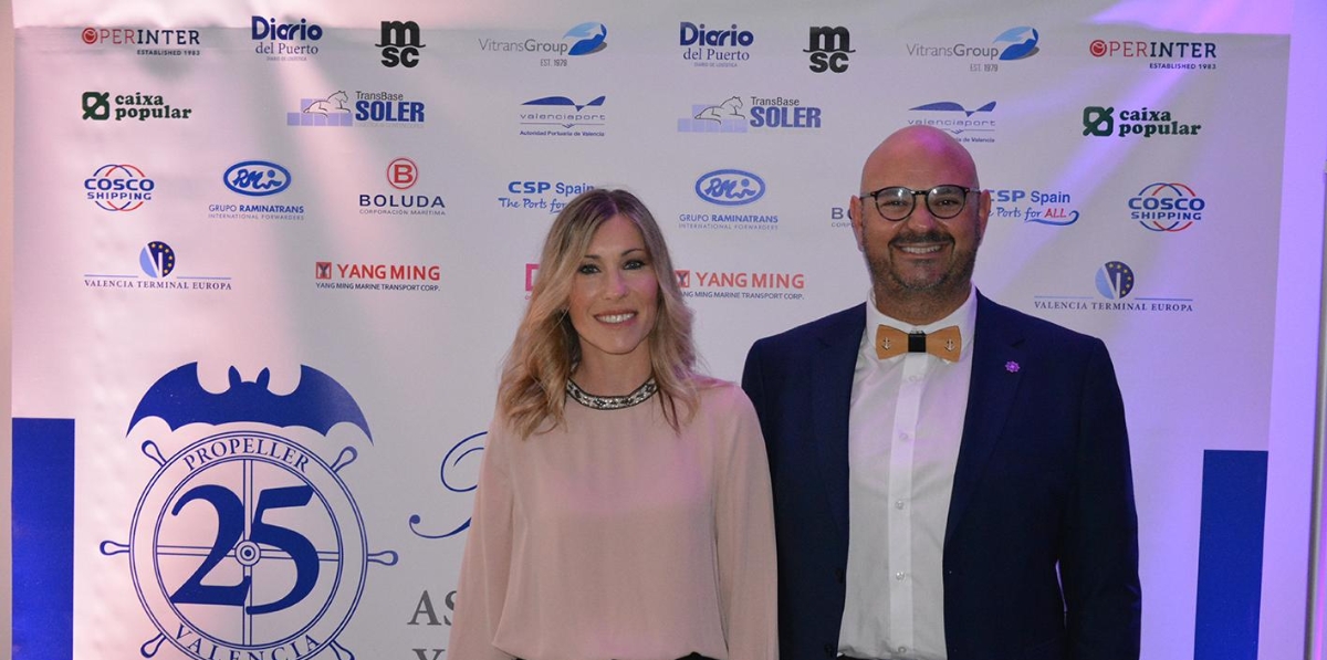 Cena de gala Propeller Valencia XXV Aniversario