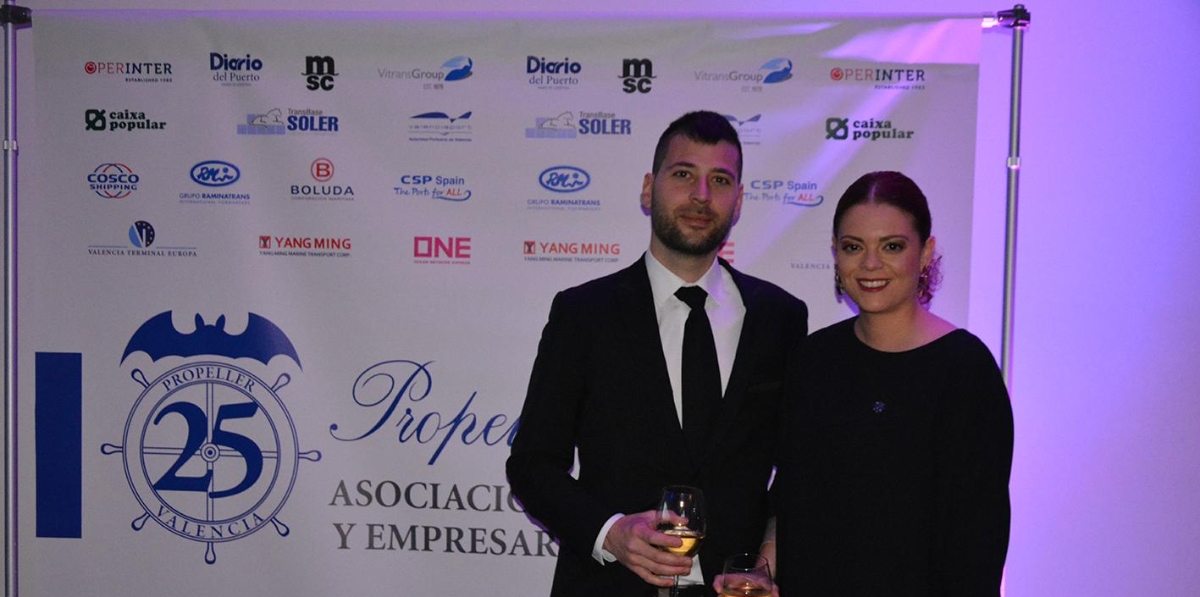 Cena de gala Propeller Valencia XXV Aniversario