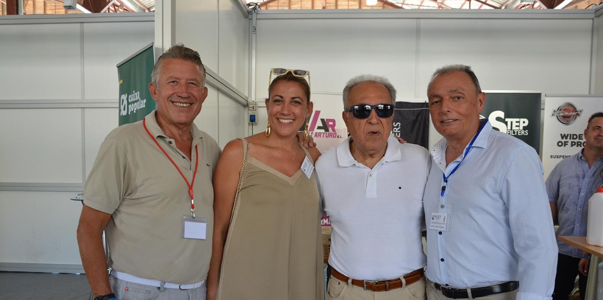 José María Ballester, Lorena Ballester, Rafael Milla y Salvador Navarro. Foto: Raúl Tárrega.