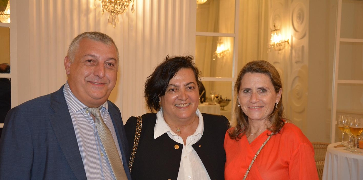Luis Miguel González, Cristina Cedrés y Pilar Jurado. Foto: Raúl Tárrega.