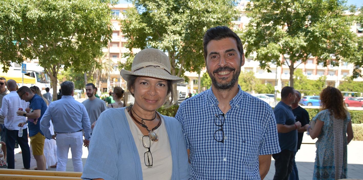 Yolanda Medina y Víctor González. Foto: Raúl Tárrega.