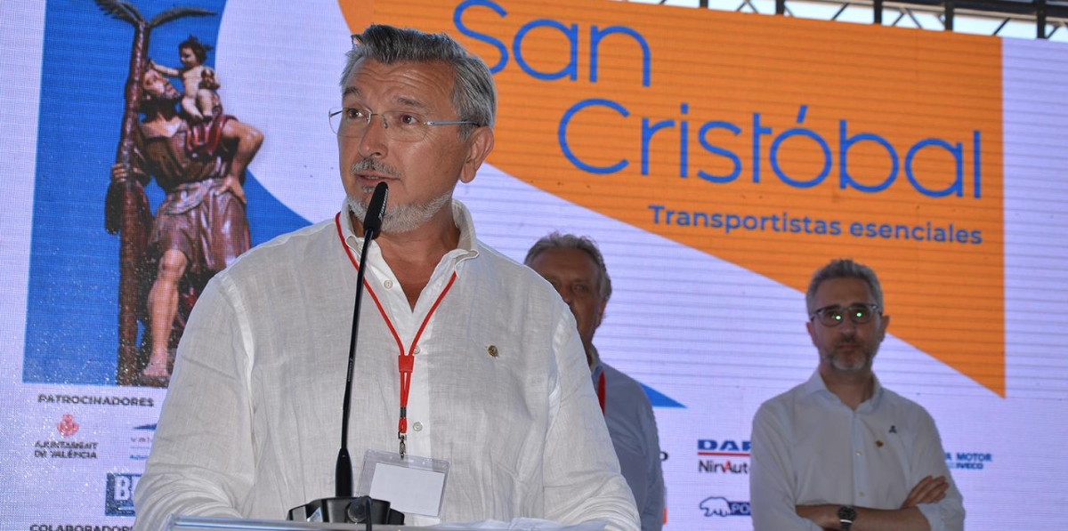 Carlos Prades, presidente de la FVET, durante su intervención. Foto: Raúl Tárrega.