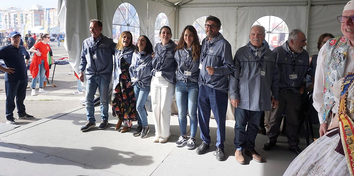Miembros del Jurado durante la fiesta