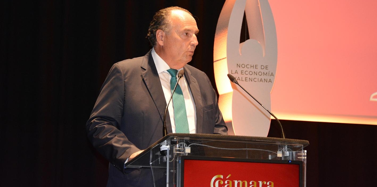 José Vicente Morata, presidente de Cámara Valencia. Foto: Raúl Tárrega.