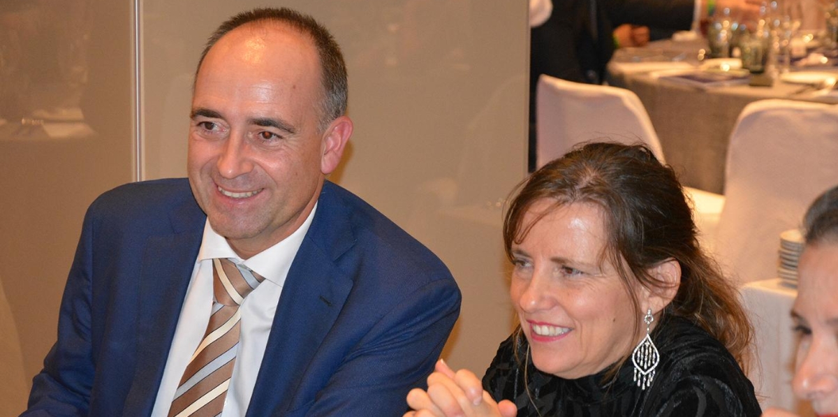 José Luis Aznar y Yolanda Atiénzar. Foto: Raúl Tárrega.