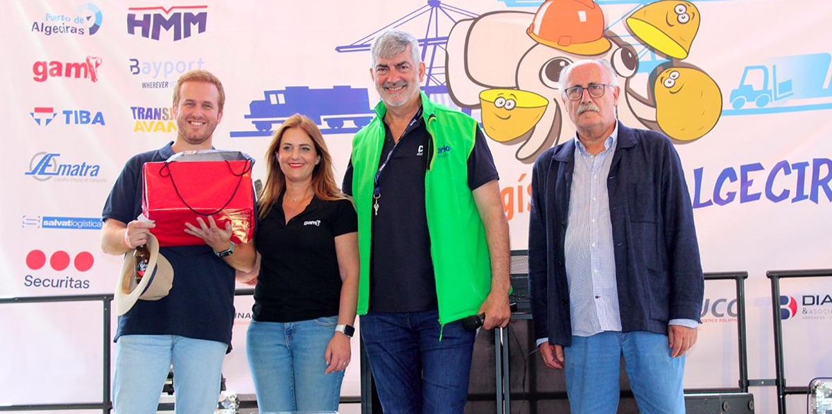 GAM entrega premio Laura Alavad. Premiado Alejandro Del Pozo-APMT Algeciras