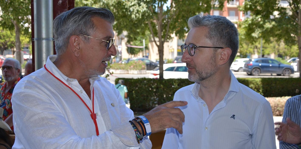 Carlos Prades y Arcadi España. Foto: Raúl Tárrega.