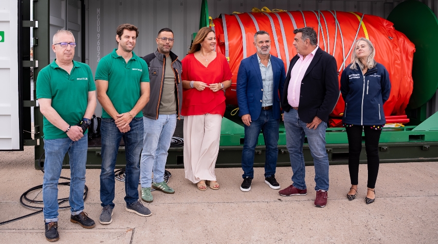 La barrera oceánica cuenta con 600 metros de longitud.