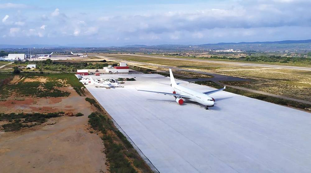 El Aeropuerto de Castellón acogerá aeronaves de mayor tamaño en su plataforma industrial